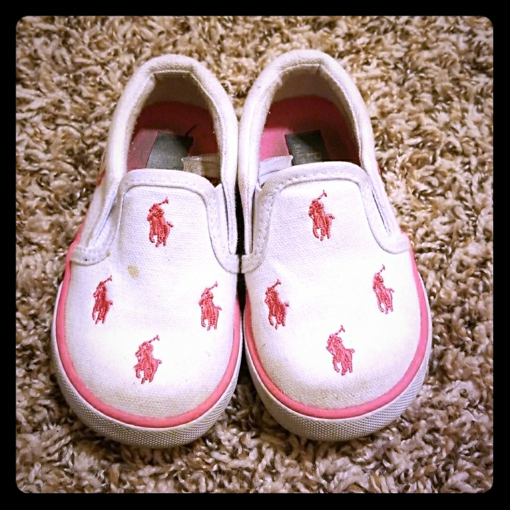 Polo RL toddler girl shoes